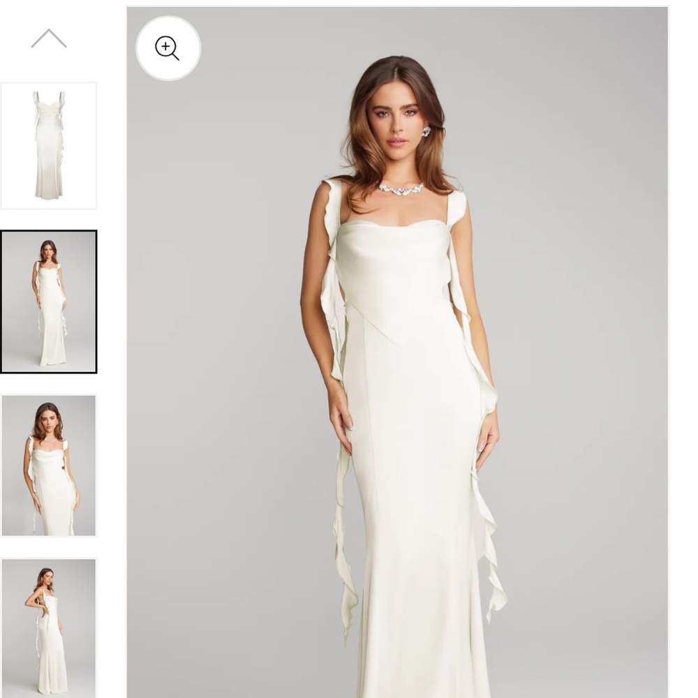 Nana Jacqueline Caroline Dress in White - NWT!